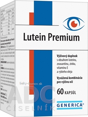 GENERICA Lutein Premium cps 1x60 ks