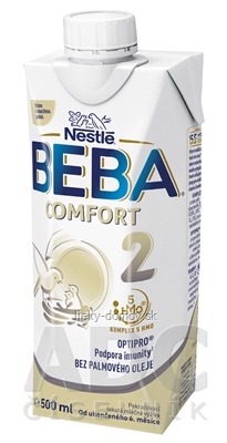 BEBA COMFORT 2 HM-O tekutá pokračujúca mliečna výživa (od ukonč. 6. mesiaca) 1x500 ml
