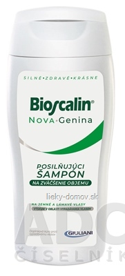 Bioscalin Nova Genina POSILŇUJÚCI ŠAMPÓN na zväčšenie objemu 1x200 ml