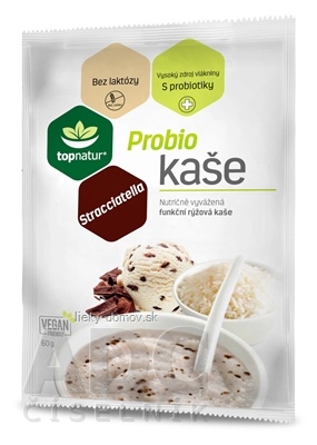 topnatur Probio KAŠA Stracciatella instantná ryžová kaša 1x60 g