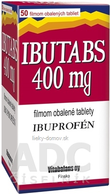 IBUTABS 400 mg tbl flm (blis.PVC/Al) 1x50 ks