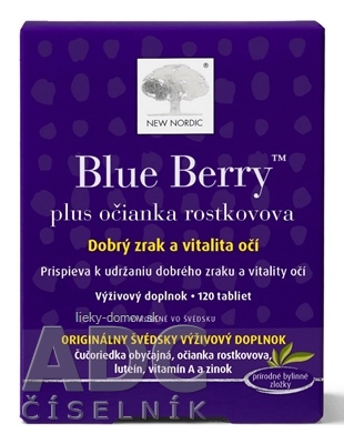 NEW NORDIC Blue Berry tbl 1x120 ks