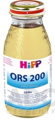 HiPP ORS 200 Jablkový odvar dietetická potraviny (od ukonč. 4.mesiaca) 1x200 ml