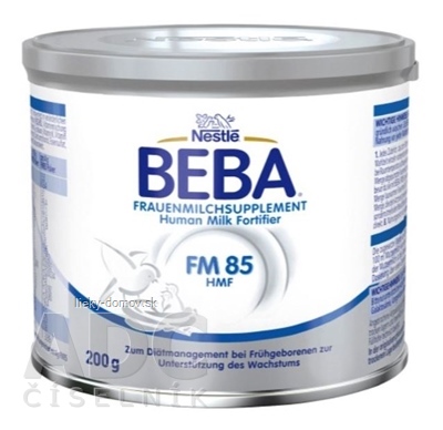 BEBA FM 85 (inov. 2022) na obohacovanie materského mlieka (0m+) 1x200 g