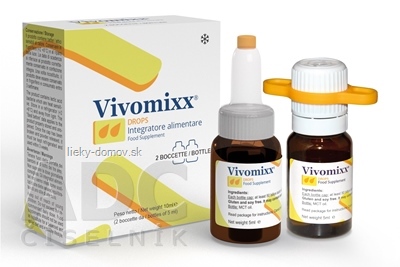 Vivomixx Drops 5 miliárd kvapky vo fľaštičke 2x5 ml