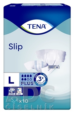 TENA Slip Plus L plienkové nohavičky1x10 ks