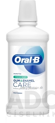Oral-B GUM & ENAMEL CARE Fresh mint ústna voda 1x500 ml