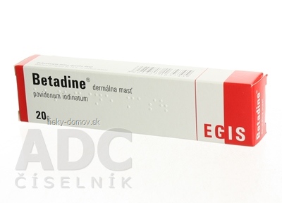 Betadine ung (tuba Al) 1x20 g