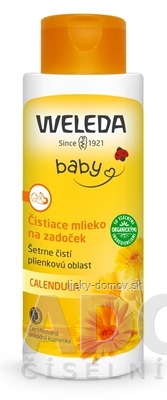 WELEDA baby NECHTÍKOVÉ Čistiace mlieko na zadoček 1x400 ml