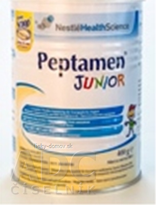 PEPTAMEN JUNIOR VANILLA plv (dietetická potravina) 1x400 g