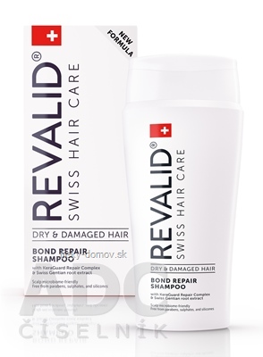 REVALID BOND REPAIR SHAMPOO šampón na suché a poškodené vlasy 1x200 ml