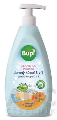 Bupi BABY Jemný kúpeľ 3 v 1 1x500 ml