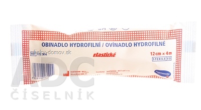 Ovínadlo hydrofilné elastické sterilné (12cm x 4m) 1x1 ks