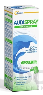 AUDISPRAY HYGIENA UŠÍ ADULT - Cooper ušný sprej 1x50 ml