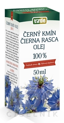 VIRDE ČIERNA RASCA OLEJ 1x50 ml