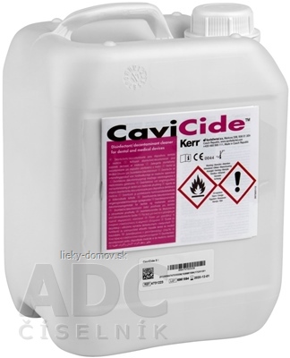 CaviCide roztok na dezinfekciu povrchov neinvazívnych zdravotníckych pomôcok 1x5 l