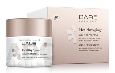 BABÉ PLEŤ HealthyAging+ MULTI OCHRANNÝ KRÉM so spevňujúcim efektom a ochranným faktorom SPF 30 1x50 ml
