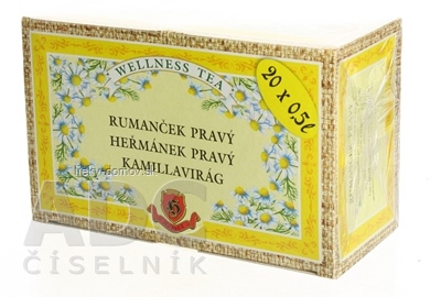 HERBEX RUMANČEK PRAVÝ bylinný čaj 20x2,5 g (50 g)