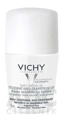 VICHY DEODORANT ANTI-PERSPIRANT 48H Roll-on antiperspirant (M5907903) 1x50 ml