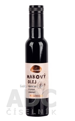 JUVAMED MAKOVÝ OLEJ 100 % za studena lisovaný 1x250 ml