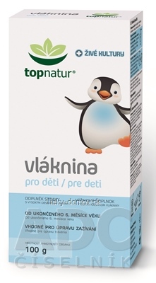 topnatur VLÁKNINA PRE DETI plv 1x100 g