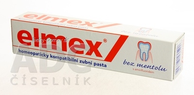 ELMEX BEZMENTOLOVÁ ZUBNÁ PASTA 1x75 ml