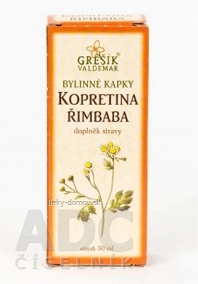 GREŠÍK BYLINNÉ KVAPKY RIMBABA 1x50 ml