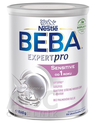 BEBA EXPERT pro SENSITIVE od 1 roku mliečna výživa (od ukonč. 12. mesiaca) 1x800 g