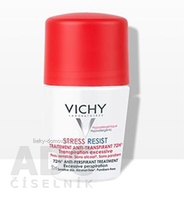 VICHY DEO STRESS RESIST antiperspirant, 72H, citlivá pokožka (M5070602) 1x50 ml