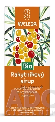 WELEDA BIO Rakytníkový sirup 1x250 ml