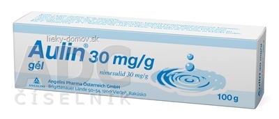 Aulin 30 mg/g gél gél (tuba Al) 1x100 g