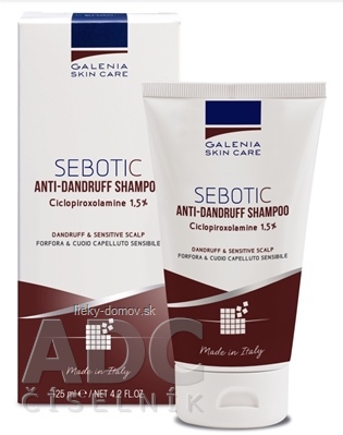 GALENIA SEBOTIC ANTI DANDRUFF SHAMPOO šampón proti lupinám 1x125 ml