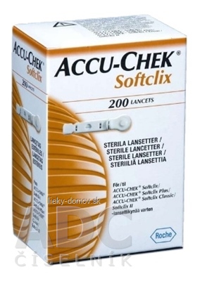 ACCU-CHEK Softclix Lancet 200 lancety do odberového pera 1x200 ks