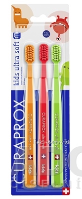 CURAPROX CS 5500 Kids ultrasoft detská zubná kefka, 1x3 ks