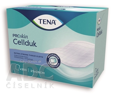 TENA Umývacie utierky cellduk 1x200 ks