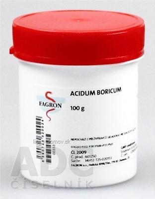 Acidum boricum - FAGRON 1x100 g