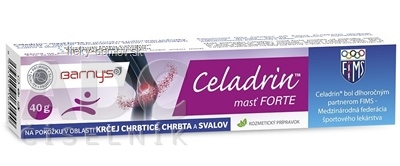 Barnys Celadrin masť FORTE 1x40 g