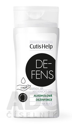 CutisHelp DEFENS hygienický gél na ruky 1x100 ml