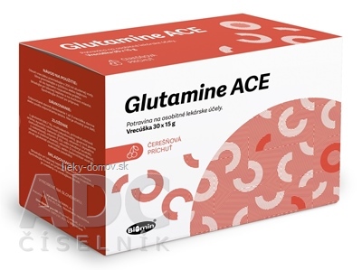 Glutamine ACE čerešňová príchuť vrecúška 30x15 g