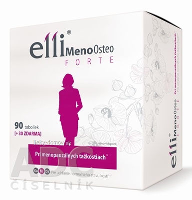 Elli MenoOsteo FORTE cps 90+30 zadarmo (120 ks)
