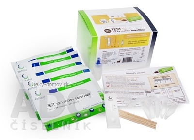Pet2Me Test na lymskú boreliózu (na testovanie kliešťa) test 5 ks + odstraňovač kliešťov zdarma, 1x1 set
