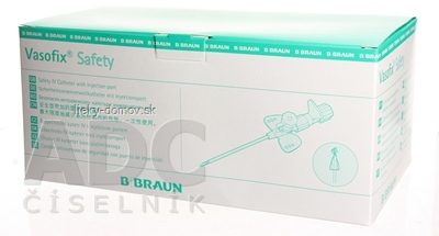 B.BRAUN IHLA VASOFIX SAFETY G22 modrá 1x50 ks