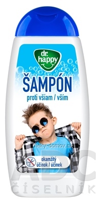 dr. happy ŠAMPÓN proti všiam 1x270 ml