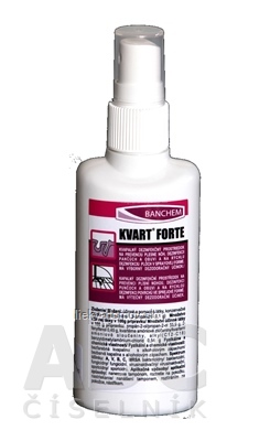 KVART FORTE spray (dezinfekcia nôh a obuvi) 1x150 ml