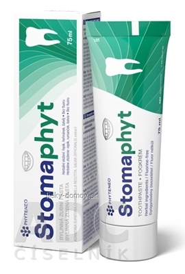 Stomaphyt zubná pasta bez fluóru ENEO 1x75 ml