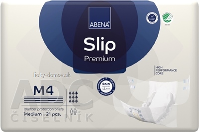 ABENA Slip Premium M4 plienkové nohavičky, boky 70-110 cm, savosť 3600 ml, 1x21 ks