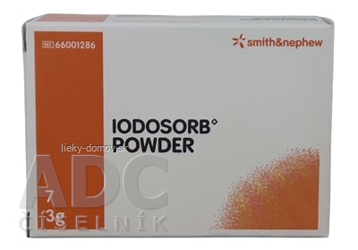 IODOSORB POWDER antimikrobiálny prášok s jódkadexomérom 7x3 g