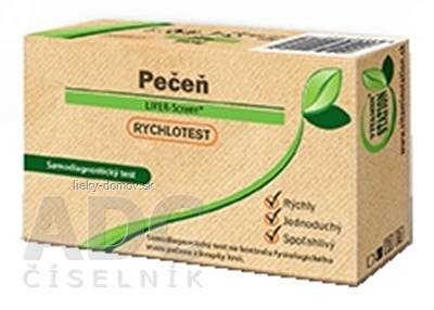 VITAMIN STATION Rýchlotest Pečeň samodiagnostický test z krvi, 1x1 set