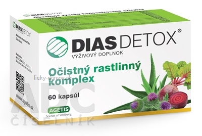 DIAS DETOX cps 1x60 ks