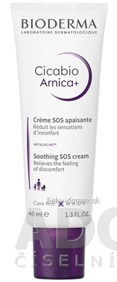 BIODERMA Cicabio Arnica+ upokojujúci SOS krém 1x40 ml